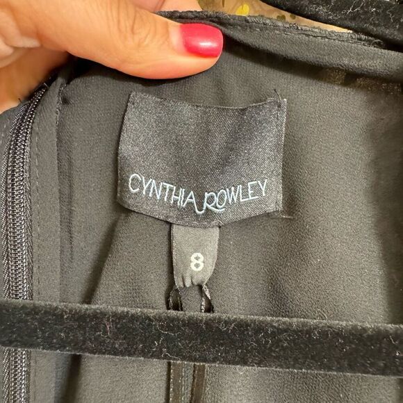 Cynthia Rowley Black Wicker Park Lace Eyelet Dress Size 8 NWT - Picture 4 of 14